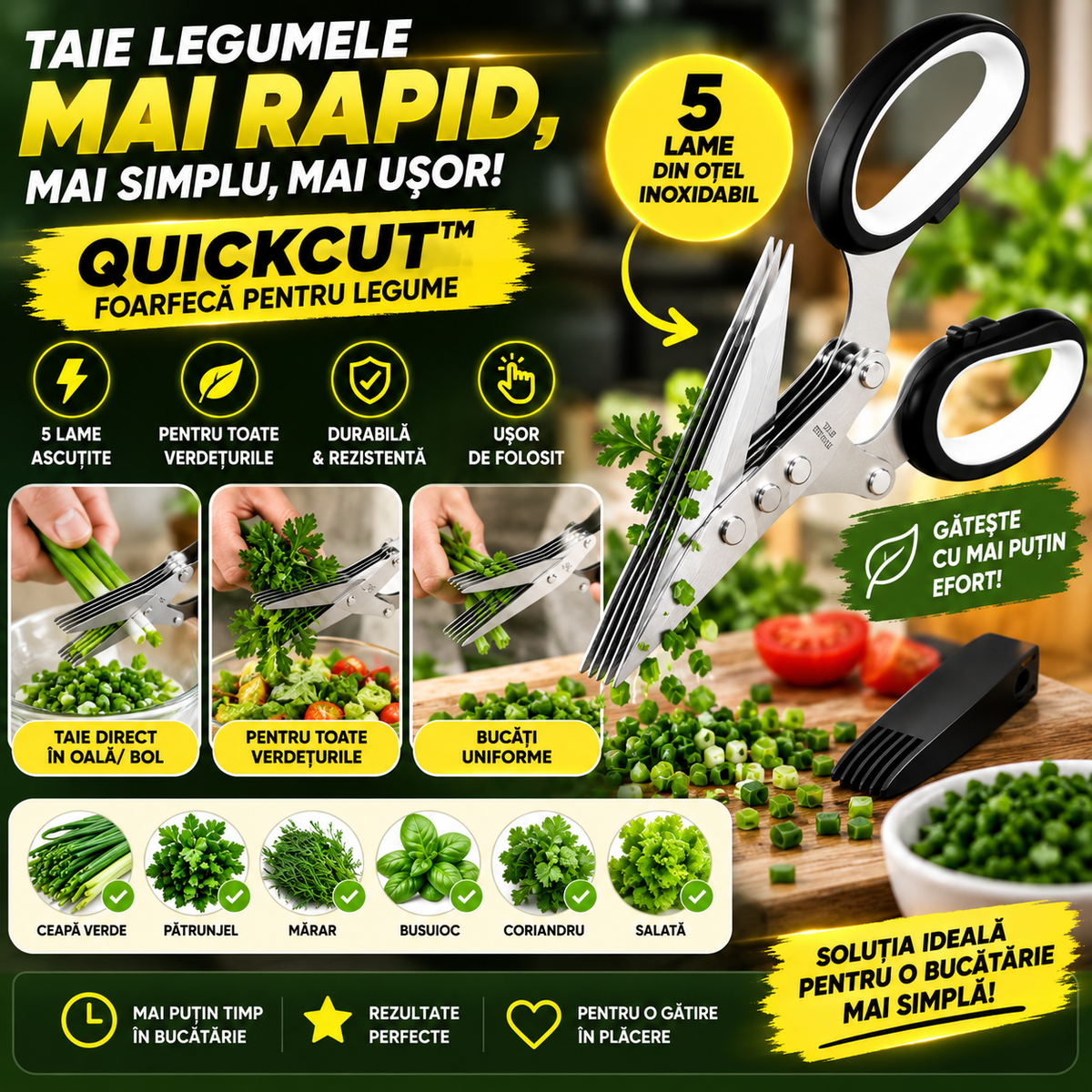 Foarfecă Pentru Legume QuickCut™