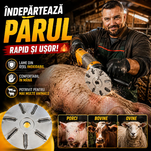 Disc Profesional Pentru Îndepărtarea Părului FarmCut™