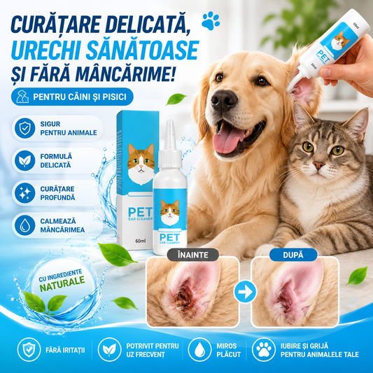 Soluție Pentru Curățarea Urechilor PetClean™